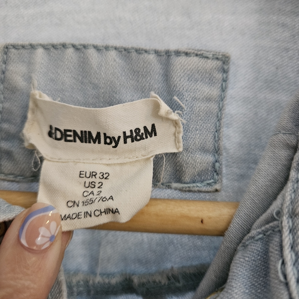 Denim Button Down - Picture 3 of 6